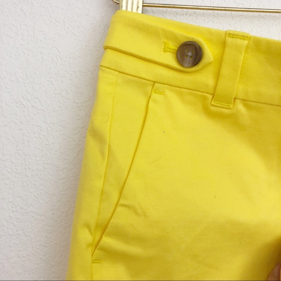 NWOT- Ann Taylor Yellow Shorts - Picture 3 of 5